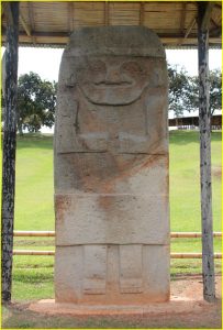 Statue in Alto de los Idolos, San Agustin area