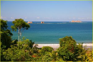 Panorama in Marino Ballena National Park