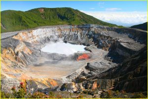 Poas Volcano main crater