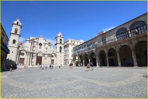 Plaza de la Catedral with Catedral de San Cristobal de la Cabana, Havana