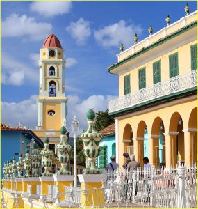 Bell Tower of the former Convent of San Francisco de Asis, now Museo Nacional de la Lucha Contra Bandidos, Trinidad