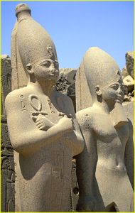 In the Karnak Temple