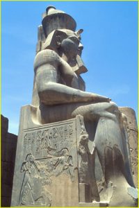 In the Karnak Temple