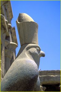 Statue of Falcon, Temple of Horus, Edfu