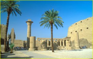The Great Court at the Karnak Temple