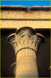 Columnade in the Esna Temple