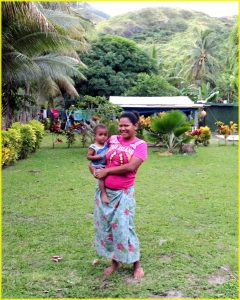 In Yalobi village, Waya island, Fiji