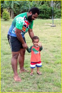 In Yalobi village, Waya island, Fiji