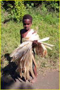 In Lowinio "kastom" village (Yakel tribe), Tanna, Vanuatu