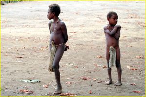 In Lowinio "kastom" village (Yakel tribe), Tanna, Vanuatu
