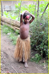 In Lowinio "kastom" village (Yakel tribe), Tanna, Vanuatu