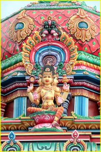 Sri Siva Subramaniya Swami temple in Nadi, Viti Levu, testimony to a large Indian minority and influence in Fiji