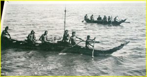 Photograph of local tribes people from early XX Century