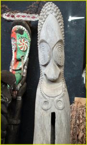 Masks in National Museum, Port Villa, Vanuatu