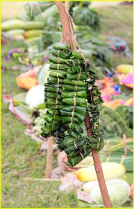Goods for sale at a market, Vanuatu