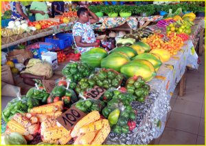 At a market in Port Villa, Vanuatu