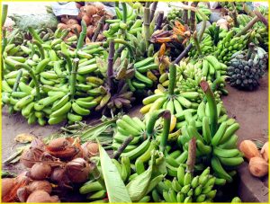 At a market in Port Villa, Vanuatu