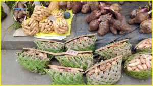 At a market in Port Villa, Vanuatu