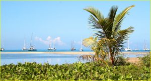 Anchorage at Musket Cove Resort, Malolo island, Mamanuca chain, Fiji