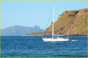 Anchorage near Manta Ray resort, between Drawaqa and Nanuya Balavu islands, Yasawa chain, Fiji