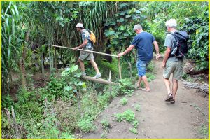 Visiting "kustom" village on Tanna, Vanuatu