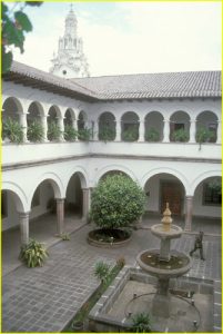 Courtyard in Quito
