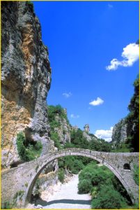 Kokkoro Bridge near Monodendri in Zagoria