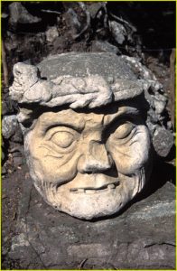Copan (Honduras) - ''jester'' head