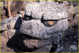 Copan (Honduras) - alligator head