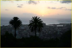 Honolulu panorama from Round Top Park