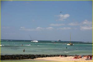 Waikiki Beach - a disaster