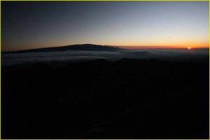 Sunset over Manua Loa, Big Island