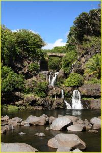 Oheo Gulch near Hana, Haleakala National Park, Maui