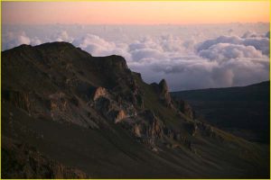 Sunrise at Haleakala summit, Maui