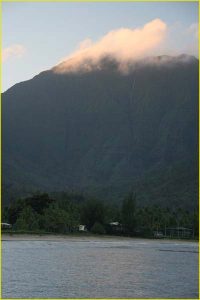 Sunrise over Hanalei Bay, Northern Kauai