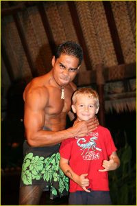 Not scared, Polynesian Cultural Center, Oahu