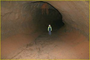In Thurston Lava Tube, Volcanoes National Park, The Big Island
