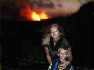 Lava flow near Kalapana, The Big Island