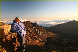 Sunrise at the Pu'u'ula'ula(!) Summit, Haleakala National Park, Maui