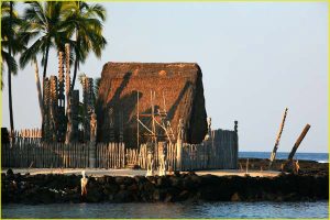 In the Puuhonua o Honaunau National Historical Park, The Big Island