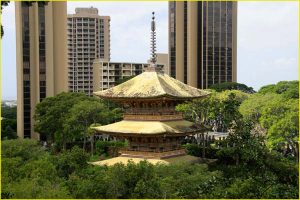 Japanise temple in Honolulu