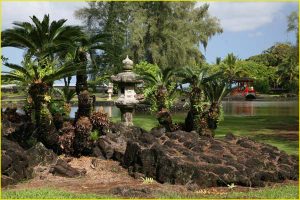 Lili'uokalani Park in Hilo, The Big Island