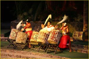 Show in the Polynesian Cultural Center, Oahu