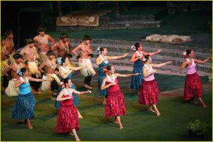 Show in the Polynesian Cultural Center, Oahu