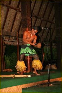 In the Samoan Village, Polynesian Cultural Center