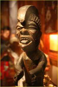 Native Hawaii artwork, Bishop Museum, Honolulu