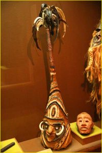 Native Hawaii artwork, Bishop Museum, Honolulu