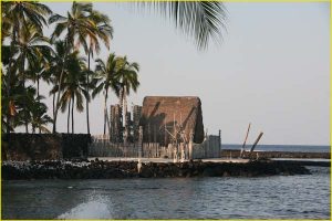 In the Puuhonua o Honaunau National Historical Park, The Big Island