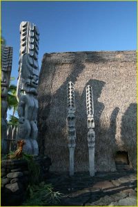 In the Puuhonua o Honaunau National Historical Park, The Big Island