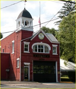 Historic firehouse in Nyack